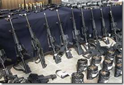 Confiscated Assault Weapons 